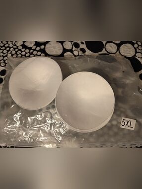NEW Plus Size 5XL 3 Pairs Of Bra/Cup Liners